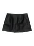 Gap 100% Polyester Metallic Black Skort Size M - photo 2
