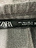 Zara Solid Gray Casual Pants Size L - photo 7