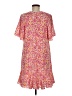CeCe 100% Polyester Floral Pink Casual Dress Size M - photo 2