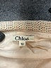 Chloé Gold Tan Button Top Cape Jacket  Size 10 - photo 8