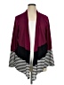 New Directions Burgundy Cardigan Size 1X - photo 1