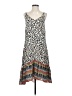 CAbi 100% Polyester Print Ivory Casual Dress Size S - photo 1