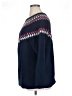 Croft & Barrow Chevron-herringbone Blue Pullover Sweater Size 1X - photo 5