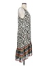 CAbi 100% Polyester Print Ivory Casual Dress Size S - photo 4