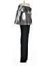 Skirt Sports Metallic Silver Active Pants Size L - photo 4
