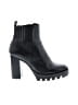 Antonio Melani 100% Leather Black Ankle Boots Size 8 1/2 - photo 1