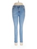 Topshop Hearts Blue Jeans Size 30 waist - photo 1
