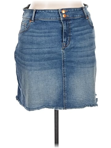 Maurices Denim Skirt (view 1)