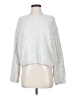 1.State Solid Silver Pullover Sweater Size S - photo 1