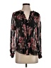 Joie 100% Silk Black Long Sleeve Silk Top Size S - photo 1