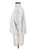 1.State Solid Silver Pullover Sweater Size S - photo 5