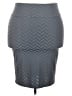 Lularoe Chevron-herringbone Gray Casual Skirt Size 22 - 24 - photo 1