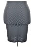Lularoe Chevron-herringbone Gray Casual Skirt Size 22 - 24 - photo 2