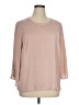 Liz Claiborne 100% Polyester Pink 3/4 Sleeve Top Size XL - photo 1