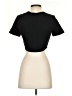 A.L.C. 100% Cotton Black Short Sleeve Top Size XS - photo 2