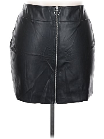 Express Faux Leather Skirt (view 1)