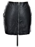 Express 100% Polyurethane Black Faux Leather Skirt Size 18 - photo 1