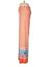 White Mark Print Orange Casual Pants Size M - photo 5
