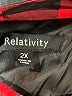Relativity 100% Polyester Plaid Red Vest Size 2X - photo 6