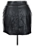 Express 100% Polyurethane Black Faux Leather Skirt Size 18 - photo 2