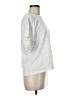 CeCe 100% Cotton White Short Sleeve Top Size M - photo 4