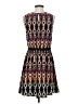 Under Skies 100% Polyester Argyle Black Cocktail Dress Size S - photo 2