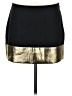 Express Metallic Gold Casual Skirt Size 8 - photo 1