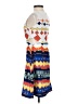 Zara Argyle Blue Casual Dress Size XS (estimated) - photo 2