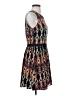 Under Skies 100% Polyester Argyle Black Cocktail Dress Size S - photo 4