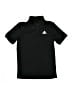 Adidas 100% Polyester Black Short Sleeve Polo Size 10 - 12 - photo 1