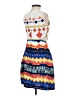 Zara Argyle Blue Casual Dress Size XS (estimated) - photo 4