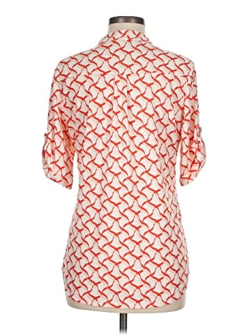 Perseption Concept 3/4 Sleeve Button-Down Shirt (view 2)