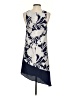 Club Monaco 100% Polyester Graphic Blue Cocktail Dress Size 00 - photo 2