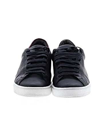 Burberry Perforated Leather Albert Low Top Sneakers (view 2)
