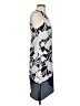 Club Monaco 100% Polyester Graphic Blue Cocktail Dress Size 00 - photo 4