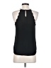 Naked Zebra 100% Polyester Black Sleeveless Blouse Size S - photo 2