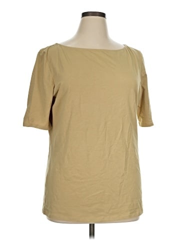 New York & Company 3/4 Sleeve T-Shirt (view 1)