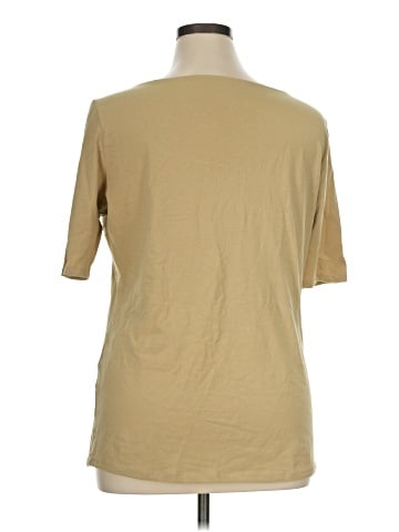 New York & Company 3/4 Sleeve T-Shirt (view 2)