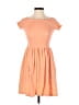Roxy Solid Orange Casual Dress Size S - photo 1