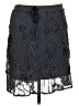 Max Studio 100% Polyester Polka Dots Black Casual Skirt Size L - photo 1