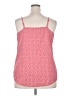 Faded Glory 100% Polyester Pink Sleeveless Blouse Size 20 - photo 2
