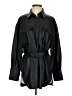 Zara 100% Polyester Black Trenchcoat Size S - photo 1