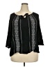 Mudd 100% Rayon Black 3/4 Sleeve T-Shirt Size 2X - photo 1