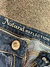 Natural Reflections 100% Cotton Blue Denim Shorts Size 2 - photo 3