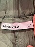 Nine West Solid Green Khaki Shorts Size L - photo 3