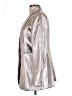 Anne Klein 100% Polyester Metallic Silver Blazer Size 12 - photo 5