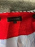 Talbots Chevron-herringbone Red Blazer Size 8 - photo 6