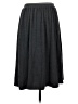 Unbranded Solid Gray Casual Skirt Size S - photo 2