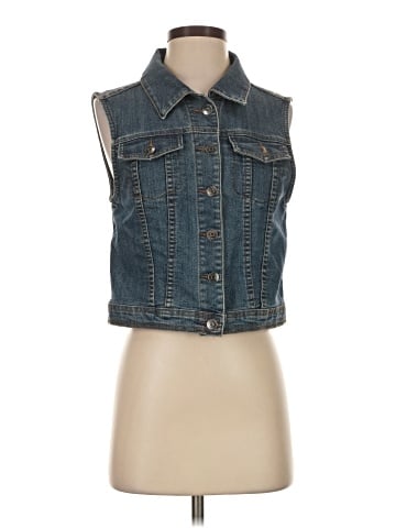 Love Culture Denim Vest (view 1)