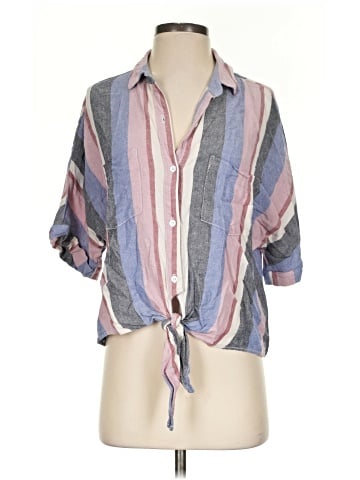 Bella Dahl 3/4 Sleeve Button-Down Shirt (view 1)